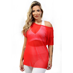 JOHE Blusa de Tule Academia