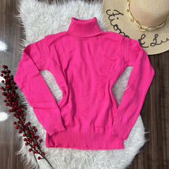 JOHE Blusa Cacharrel Feminina gola alta