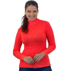 JOHE Blusa Cacharrel Feminina Gola Alta Tricot