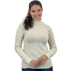 JOHE Blusa Cacharrel Feminina Gola Alta Tricot