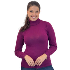 JOHE Blusa Cacharrel Feminina Gola Alta Tricot