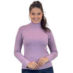 JOHE Blusa Cacharrel Feminina Gola Alta Tricot