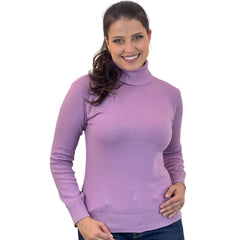 JOHE Blusa Cacharrel Feminina Gola Alta Tricot