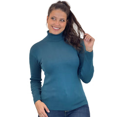 JOHE Blusa Cacharrel Feminina Gola Alta Tricot