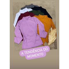 JOHE Blusa Cacharrel Feminina canelada